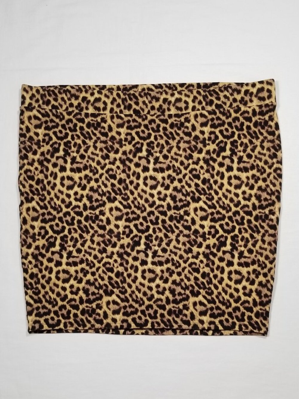 TORRID Size 3 Signature Mini Pencil Skirt Leopard Animal Print 7104E1M